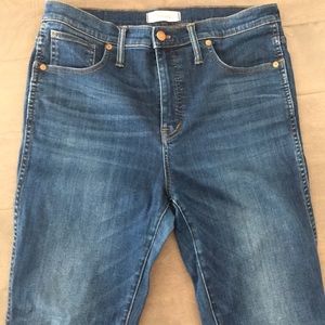 Madewell High Rise Jeans, size 31